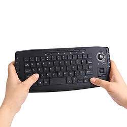 INF Mini clavier sans fil avec combo souris Trackball