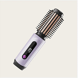 Acheter INF Brosse à Cheveux Chauffante 2-en-1 Rechargeable Sans Fil pour Lisser et Boucler Purple