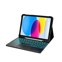 INF Étui de clavier noir avec pavé tactile pour iPad 9.7/Pro 9.7/Air 2