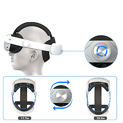 Avis INF Sangle de tête réglable pour Meta Quest 3S White