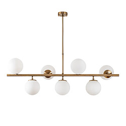 Concept Usine Suspension dorée 7 lampes VICTOIRE