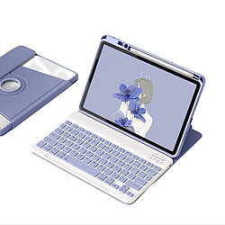 INF Compatible iPad 11 (A16) 2025 & iPad 10 (2022) Clavier Bluetooth 360°