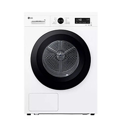 Sèche-linge pompe à chaleur 60cm 9kg blanc - RH9B15WH - LG