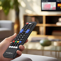Acheter Nedis Télécommande de Remplacement Préprogrammée pour TV Samsung avec Streaming Noir