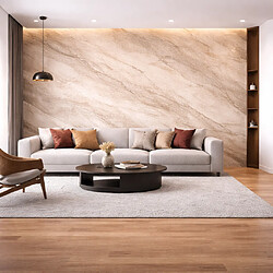 PROTOCOLE HOME Revêtement mural effet pierre minérale 120x50 cm, mousse PU.