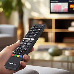Acheter Nedis Télécommande de Remplacement Préprogrammée pour TV Philips avec Streaming Noir