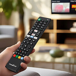 Acheter Nedis Télécommande de Remplacement Préprogrammée pour TV Sony avec Streaming Noir