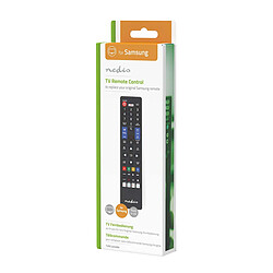 Nedis Télécommande de Remplacement Préprogrammée pour TV Samsung avec Streaming Noir pas cher