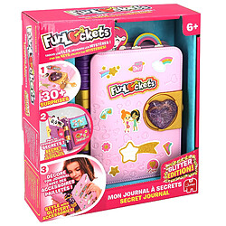 Jeu créatif Funlockets Mon journal à secrets Edition Pailletée