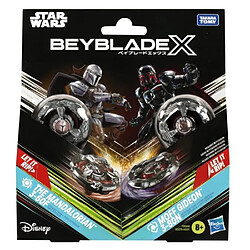 Avis Hasbro Beyblade X et Star Wars, Collab The Mandalorian 3-60F vs. Moff Gideon 3-80N, multipack