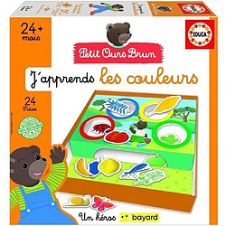 Educa Borras Jeu d'apprentissage - EDUCA - J'Apprends Les Couleurs - Petit ours brun