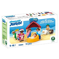 Playmobil® Playmobil 72001 JUNIOR : La creche de Noel , Playmobil junior