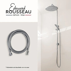 Ce flexible de douche de 1,75 m en inox chromé est conçu pour s'adapter a la plupart...