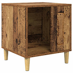 vidaXL Maison pour Chiens Bois ancien 44 x 42 x 49 cm