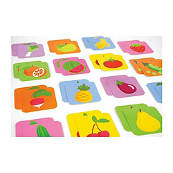 Lot de 18 pochettes surprises - JEMINI - Surprise Market - Peluche fruits ou légumes +/-... pas cher