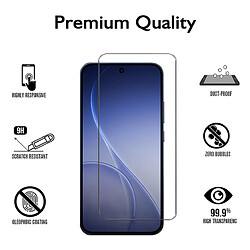Avis Htdmobiles Verre trempé pour Oppo Reno 15 F - Lot de 2 - transparent