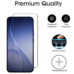 Acheter Htdmobiles Verre trempé pour Oppo Reno 15 F - Lot de 2 - transparent