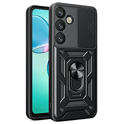 Htdmobiles Coque pour Samsung Galaxy A57 5G - housse etui rigide anti choc + verre trempe - NOIR