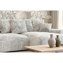 Acheter Casanova Canapé d'angle convertible tissu chenille 4 places Beige