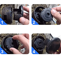 INF Bobine et fil de rechange pour débroussailleuse Bosch Easy GrassCut 18-230 pas cher