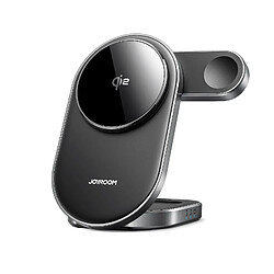 Joyroom Station de Charge 3-en-1 Pliable Magnétique – Rechargez Tout, Partout