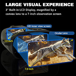 Acheter Jumelles de Vision Nocturne Numériques 4K - Lunettes de Vision Nocturne Infrarouge Haute D