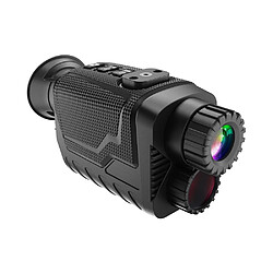 Mini monoculaire de vision nocturne à montage sur tête : enregistrement 4K, infrarouge et