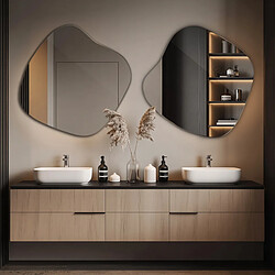 Avis Tulup Miroir Organique 4070095968178 - 76,6x77 cm