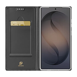 Acheter Dux Ducis Étui Clapet pour Galaxy S26 Ultra avec Porte-cartes Série Skin Pro Noir