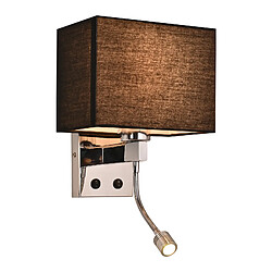 ZMH Applique Murale Intérieur Pivotante à 360° Avec Interrupteur E27 Pour Couloir