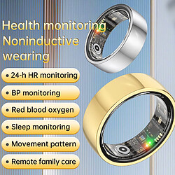 Avis INF Smart Ring R1000 – Bluetooth 5.0, moniteur de sommeil et d'oxygène dans le sang Gold 7