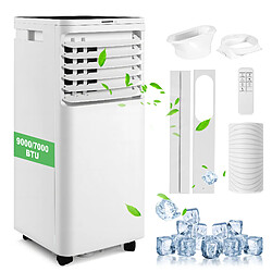 ZMH Climatiseur Mobile 3-en-1 7000 Btu avce Télécommande Pour Appartements