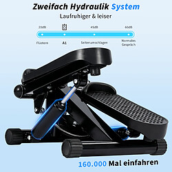 Avis ZMH Stepper De Fitness Avec Écran LCD Résistance Ajustable Stepper Pour Jambes Et Bras
