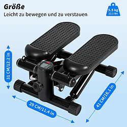 ZMH Stepper De Fitness Avec Écran LCD Résistance Ajustable Stepper Pour Jambes Et Bras pas cher