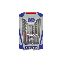 Tivoly Coffret 14 forêts Béton SDS+ Ø4–10 mm L110/160