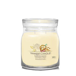 YANKEE CANDLE Bougie Gaufre Banane Caramel moyen modèle