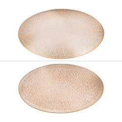 Table Passion Plat ovale Miyaki 30x17 cm (1 modèle aléatoire)