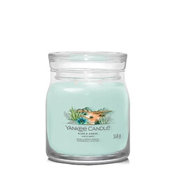 YANKEE CANDLE Bougie signature Aloe et Agave modèle moyen