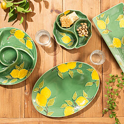 Avis Table Passion Plat ovale Lemon 39x28 cm