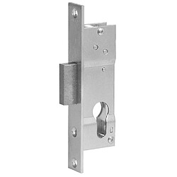 WILKA 453H006001 - Serrure à larder 19 mm - Têtière 157x24 mm