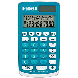 Calculatrice scientifique - TEXAS INSTRUMENTS - TI-106 II Solaire - Bleue