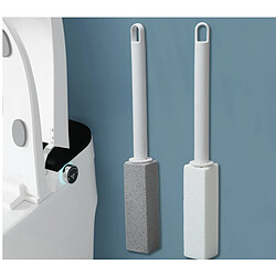 INF Brosses de toilette avec pierre ponce, pack de 3 Grey