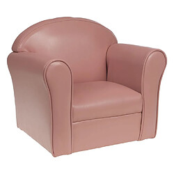 Amadeus Fauteuil club enfant rose