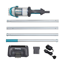 Bestway Aspirateur de Piscine avec bandes LED Gris 610 cm ABS et acier pas cher