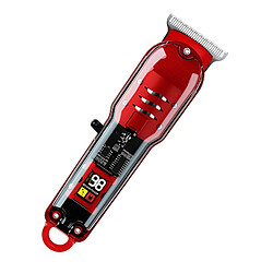 INF Tondeuse à cheveux professionnelle avec écran LED Red