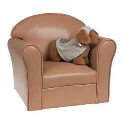 Amadeus Fauteuil club enfant taupe