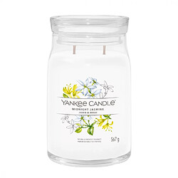 YANKEE CANDLE Bougie signature jasmin de minuit grand modèle