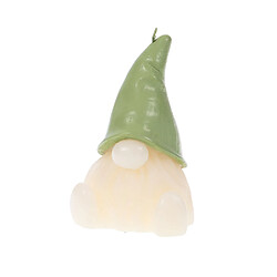 Amadeus Bougie Gnome Henry vert (lot de 4)