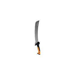 Fiskars Solid Machette 70 cm - Lame courbée - Noir/Orange