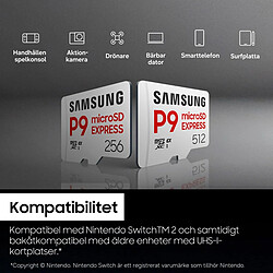 Avis Carte Mémoire SD Samsung MB-MK512T/WW 512 GB